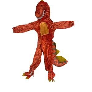 CostumesUSA by Amscan Inc. Kids Dinosaur T-Rex Costume Toddler Size 3-4 years